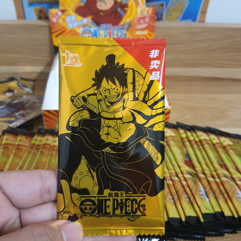 Full box] 181 thẻ One Piece Yellow 37 packs, 1 pack đặc biệt