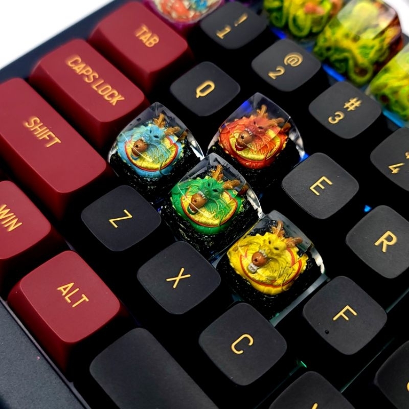 Keycap Artisan Resin Rồng Thần Shenron cho bàn phím cơ độc lạ | Shopee ...