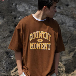 Bộ Hè Nam Thể Thao COUNTRY Dáng Rộng BASSIC Cá Tính, Áo Kèm Quần Cotton Mềm Mịn Thấm Hút Mồ Hôi Tốt