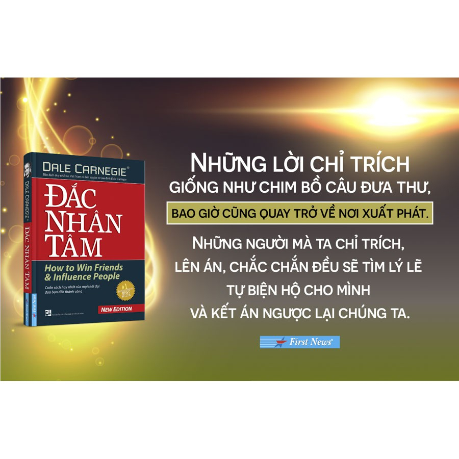 Sách - Đắc Nhân Tâm (khổ lớn) - First News