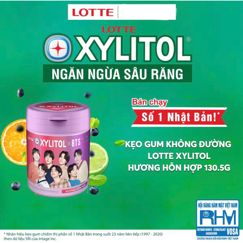 [LIMITED] OFFICIAL LOTTE XYLITOL x BTS Shopee Việt Nam