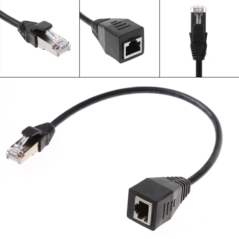 Dây nối dài cáp mạng Lan RJ45 đúc sẵn 2 đầu dài 0.3m-1m | Shopee Việt Nam