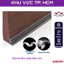 Thanh dán khe cửa, ron chặn khe cửa chất liệu PVC siêu bền