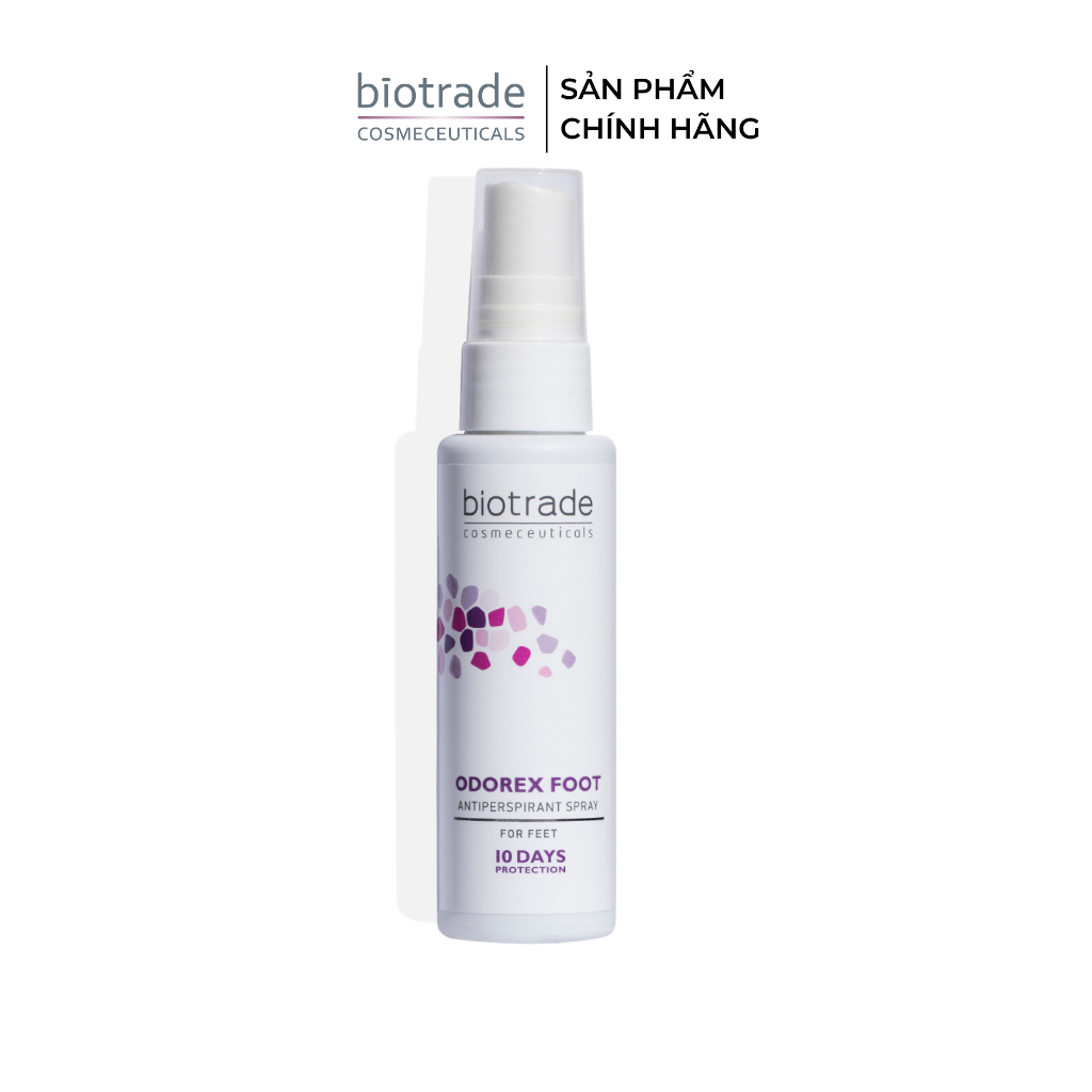Xịt khử mùi, mồ hôi chân Biotrade Odorex Foot Antiperspirant Spray 40ml ...