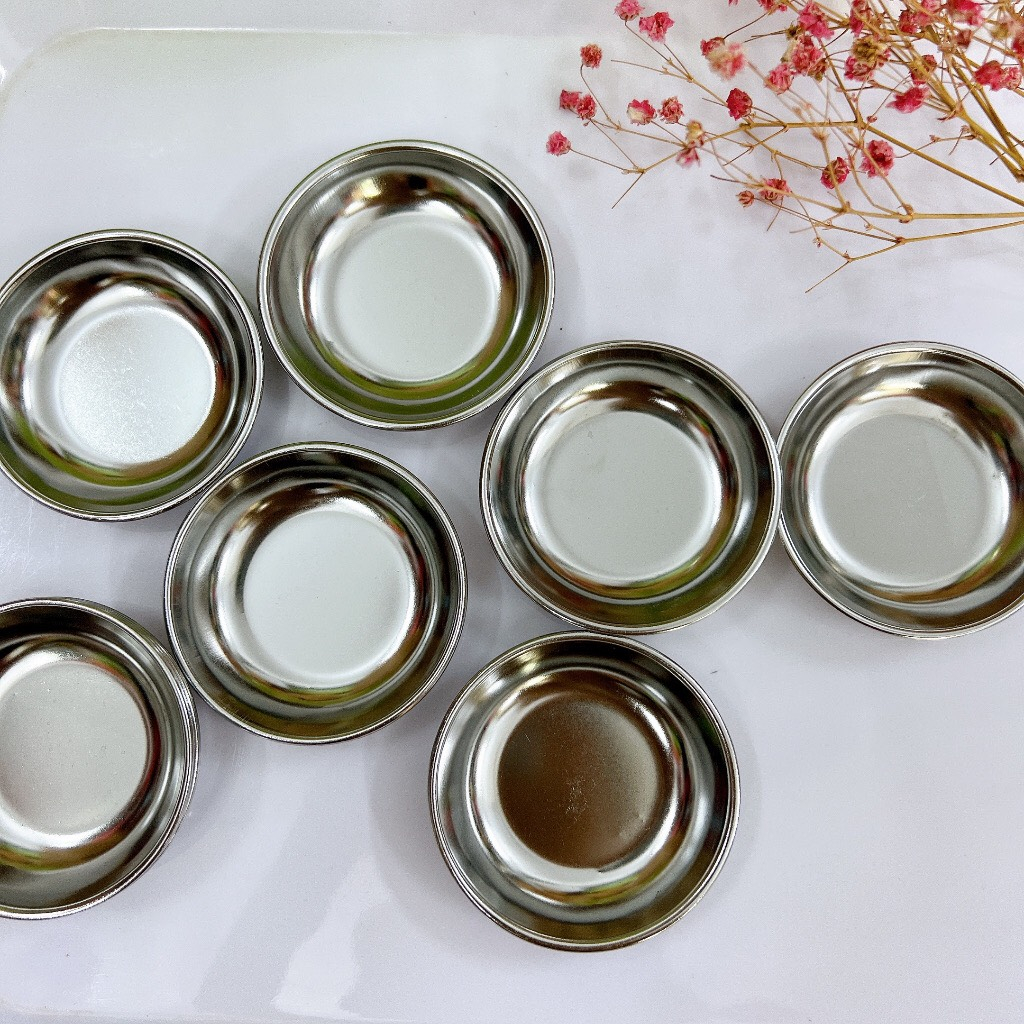 combo 5 Chén đựng nước chấm inox - Chén tiện dụng đa năng