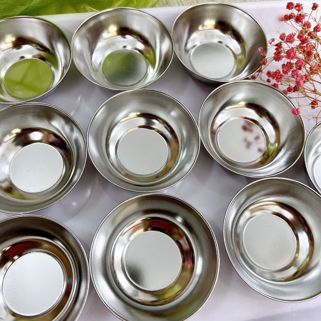 combo 5 Chén đựng nước chấm inox - Chén tiện dụng đa năng