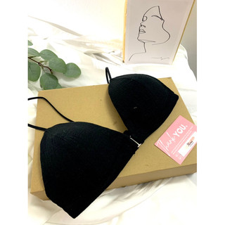 Áo lót bralette cài trước chất vải sợi tự nhiên thoáng mát -  Hàng Handmade - Mimi house