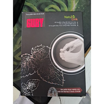 GÚT BYE (GUBY) GIẢM ACID URIC MÁU-HỖ TRỢ GIẢM TÁI PHÁT GOUT (DATE 05/2027)