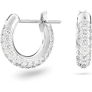 Khuyên tai nữ LAMY Stone Hoop Earrings Silver 3047