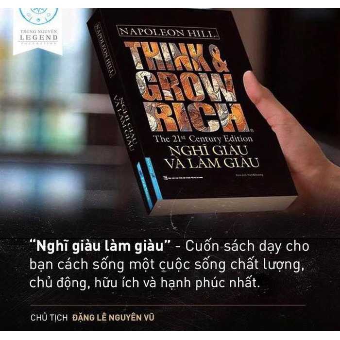 Sách - Nghĩ Giàu Và Làm Giàu (Khổ To) - First News