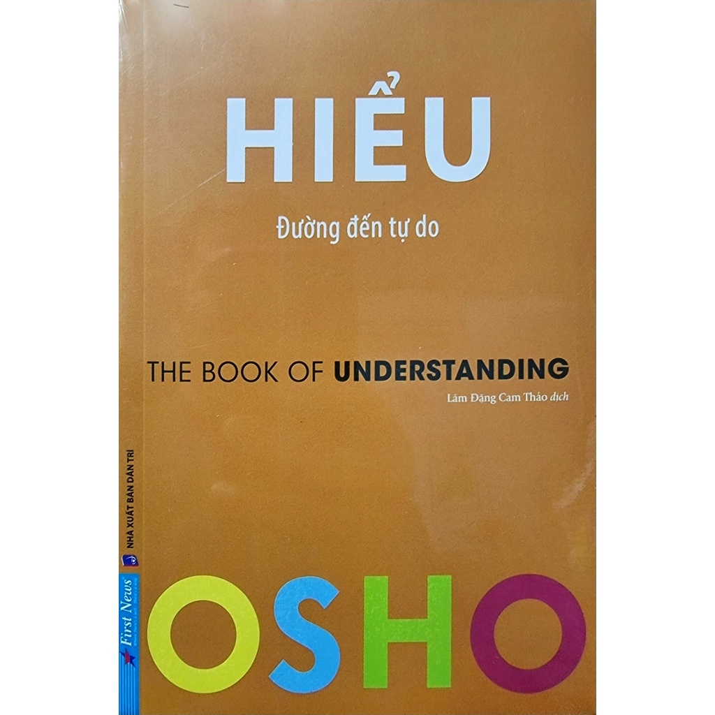 Sách - Combo OSHO Cảm Xúc + OSHO Yêu + OSHO Hiểu - First News