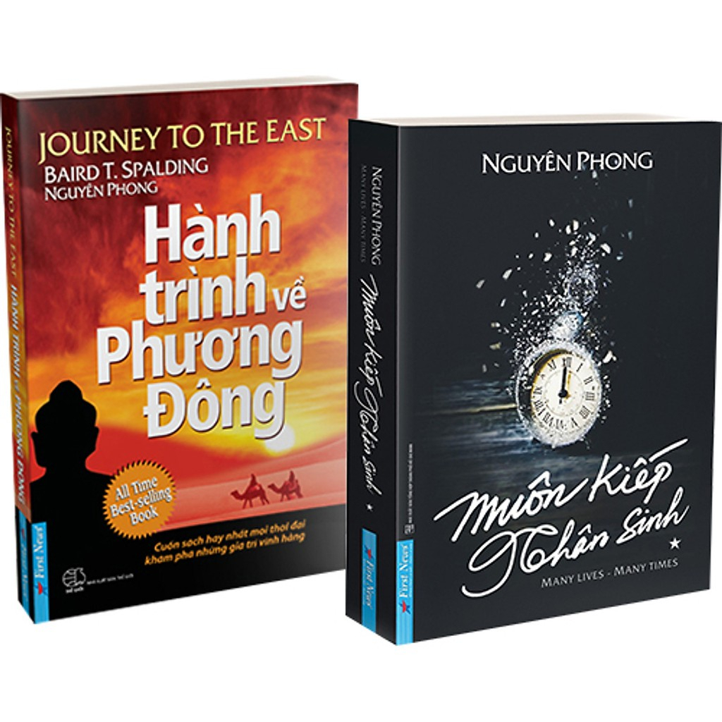 Sách Combo - Muôn Kiếp Nhân Sinh +  Hành Trình Về Phương Đông (Khổ to)