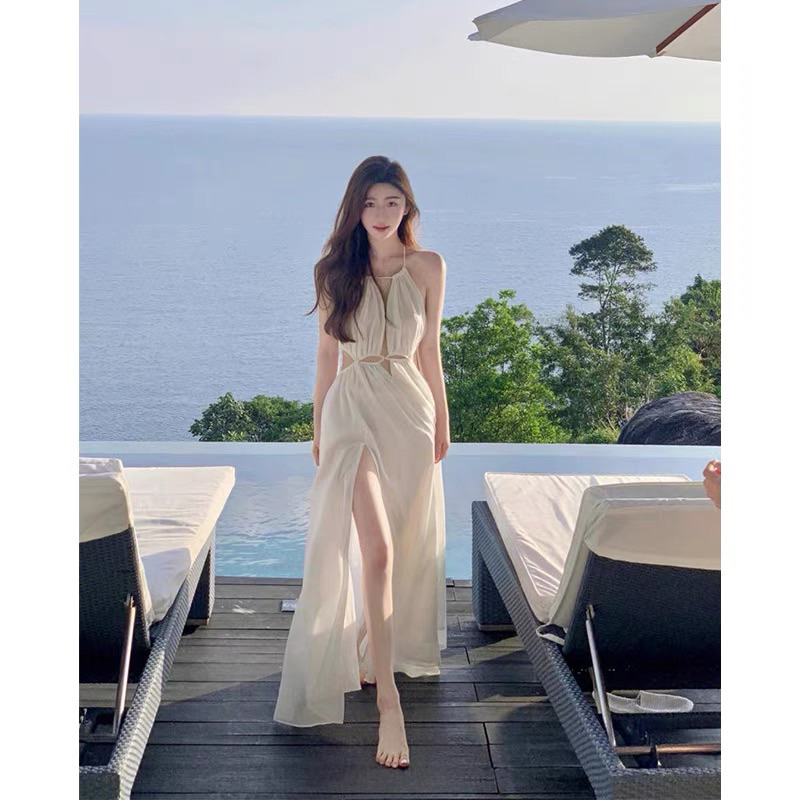 Váy đi biển Chụp Ảnh Thời Trang Nữ Mã mới 2023 kèm Video và ảnh chụp tại shop