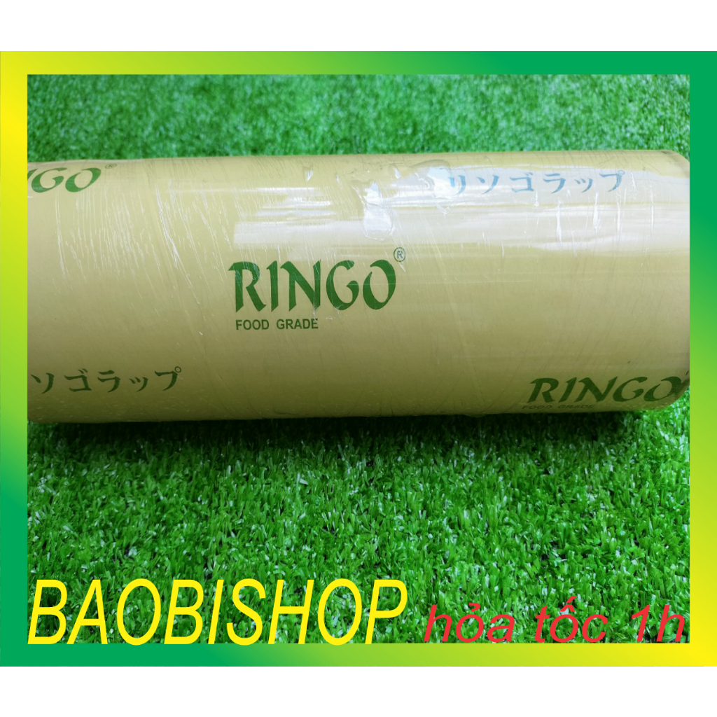 Màng co bọc thực phẩm RINGO( 30X400m )Màng co bọc thực phẩm cuộn bọc phẩm cao cấp hàng công ty_bao bì shop