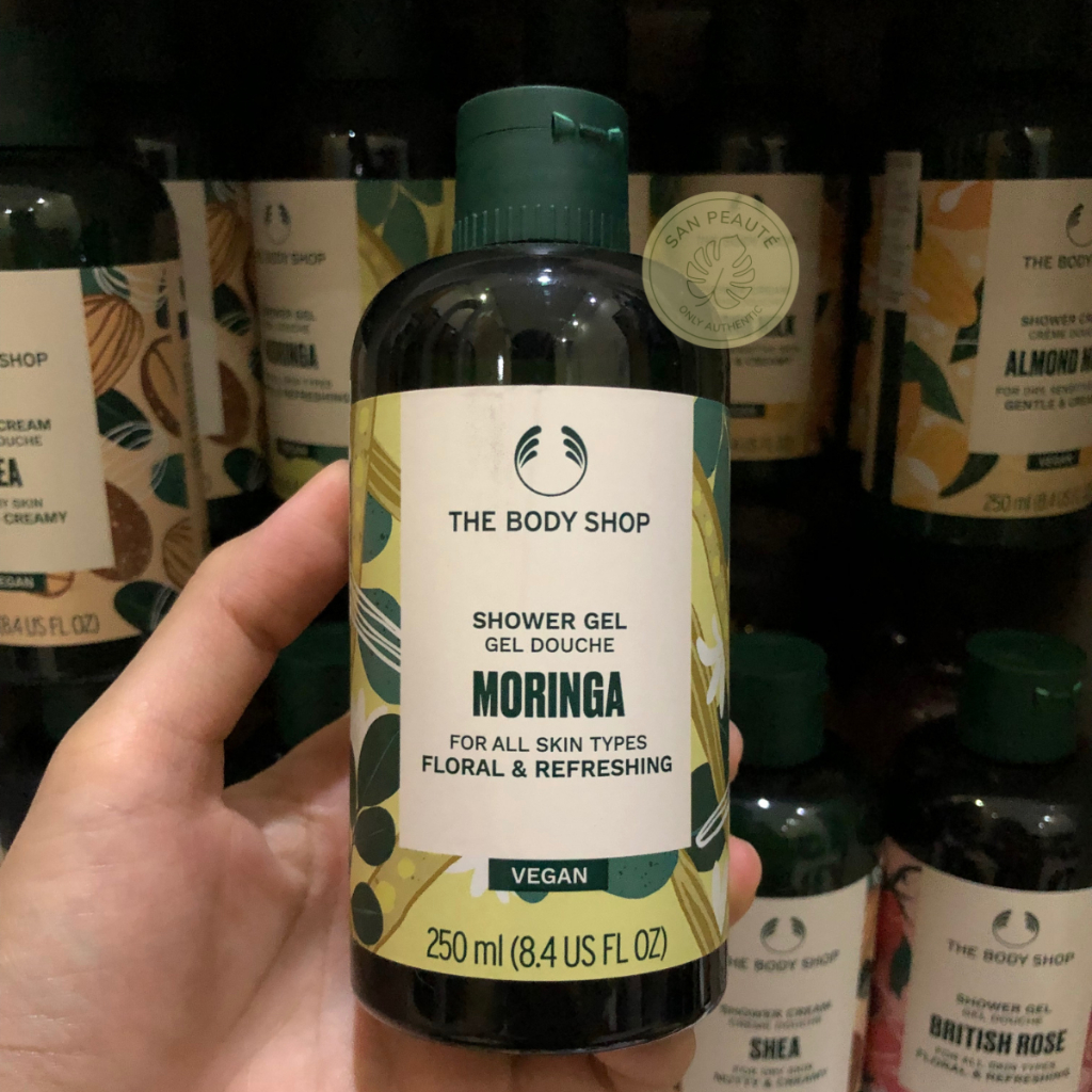 Sữa tắm gel The Body Shop Moringa Shower gel 250ml Shopee Việt Nam