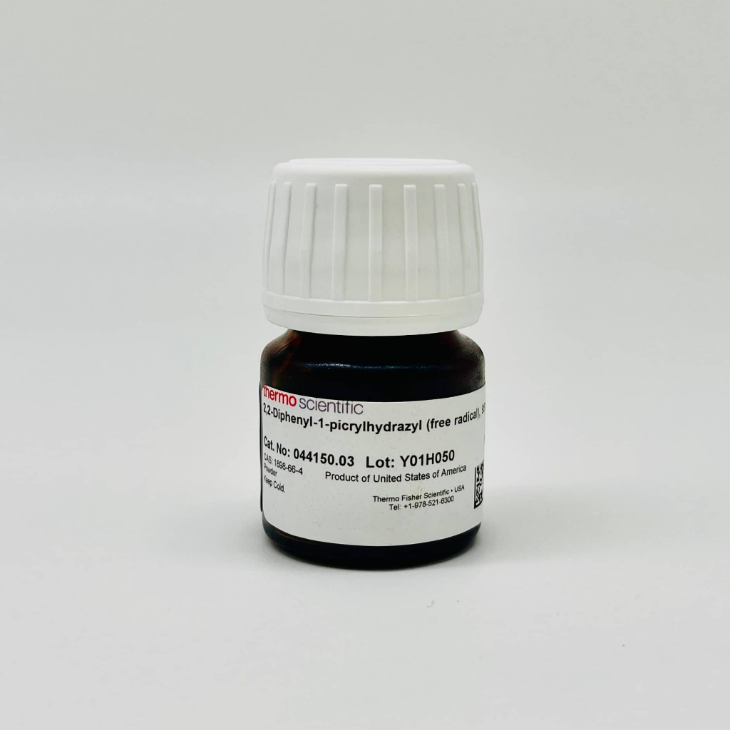 Hóa chất 2,2-Diphenyl-1-picrylhydrazyl 95% (DPPH, Alfa, Cas 1898-66-4 ...