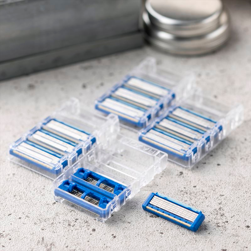 Set Đầu Lưỡi Dao 5 Lưỡi Kép Kai Razor Axia 00614 (Set 4 Lưỡi Dao)