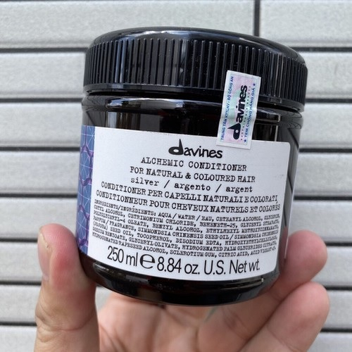 Dầu xả - Davines Alchemic Conditioner dưỡng màu dành cho tóc bạch kim (250ml, 1000ml) - LT