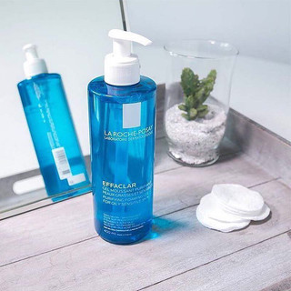 Gel rửa mặt tạo bọt cho da dầu nhạy cảm La Roche-Posay