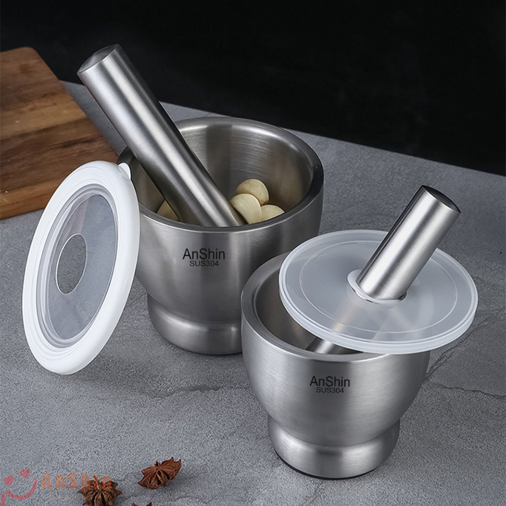 Chày cối Inox 304 hàng chính hãng AnShin cao cấp