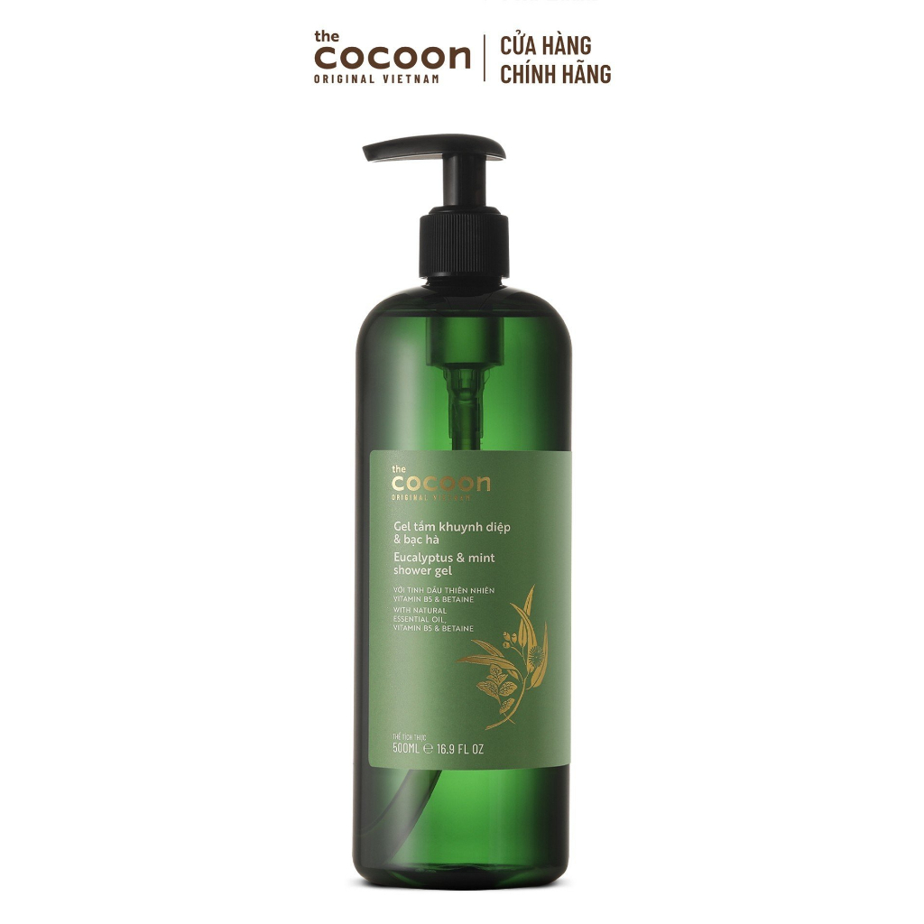 Ảnh Gel tắm khuynh diệp & bạc hà Cocoon làm sạch và thư giãn 500ml 1