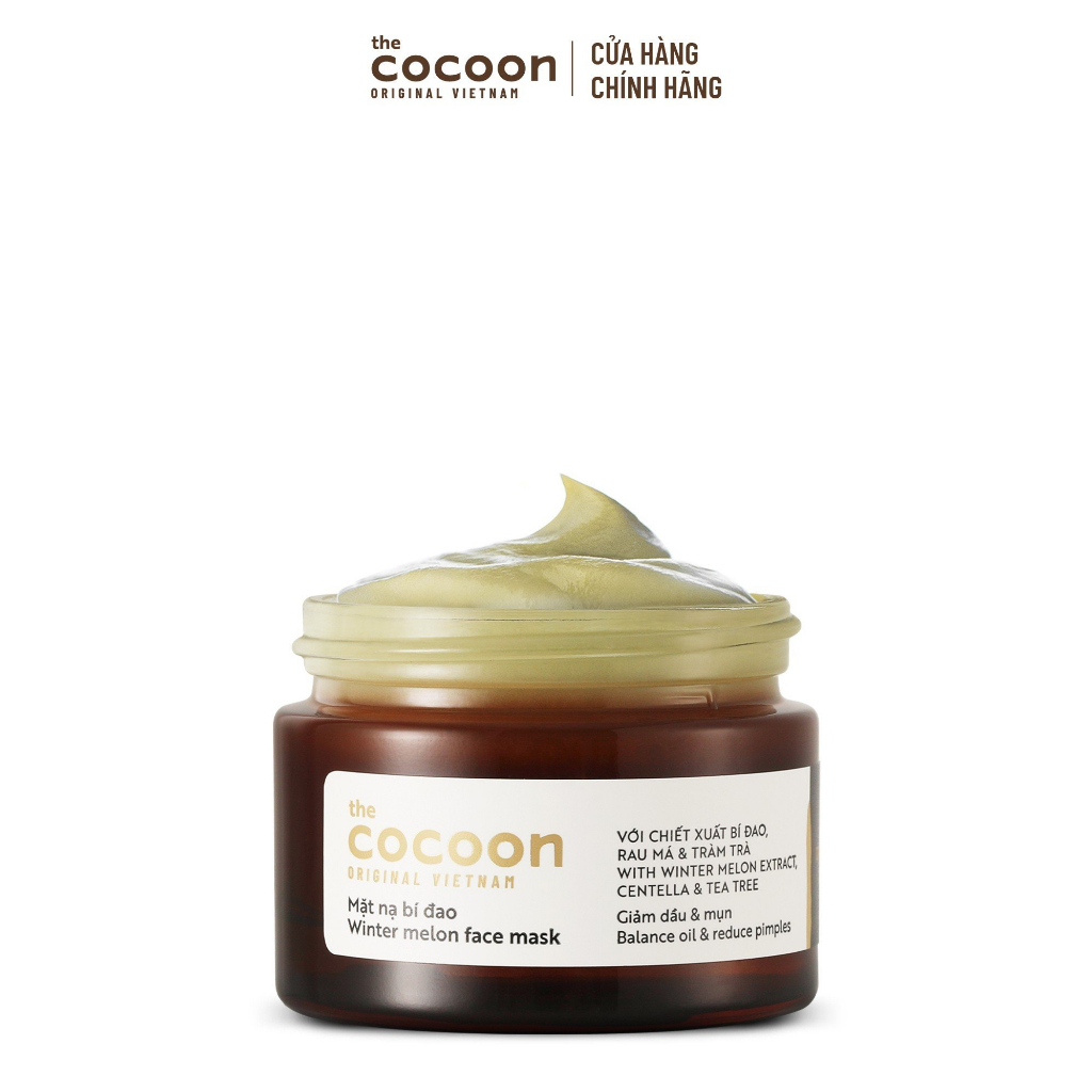 Mặt nạ bí đao Cocoon giảm dầu & mụn 30ml