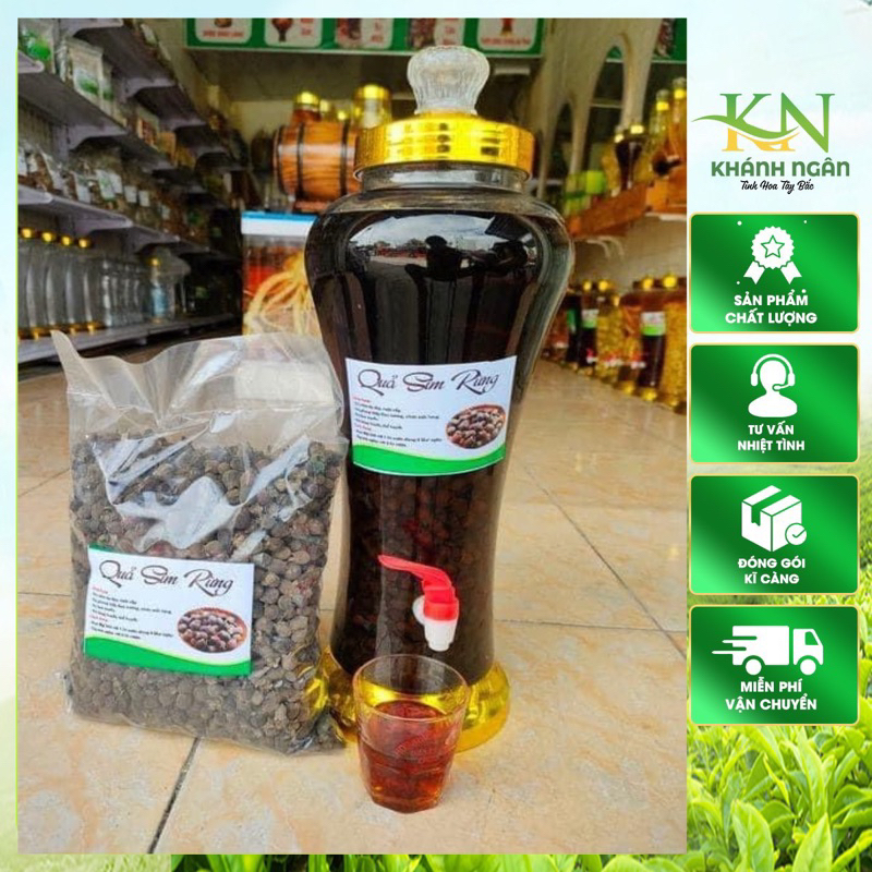 Quả sim chín khô – Ngọt thanh thơm – Đặc sản Tây Bắc – Nguyên liệu ngâm tửu
