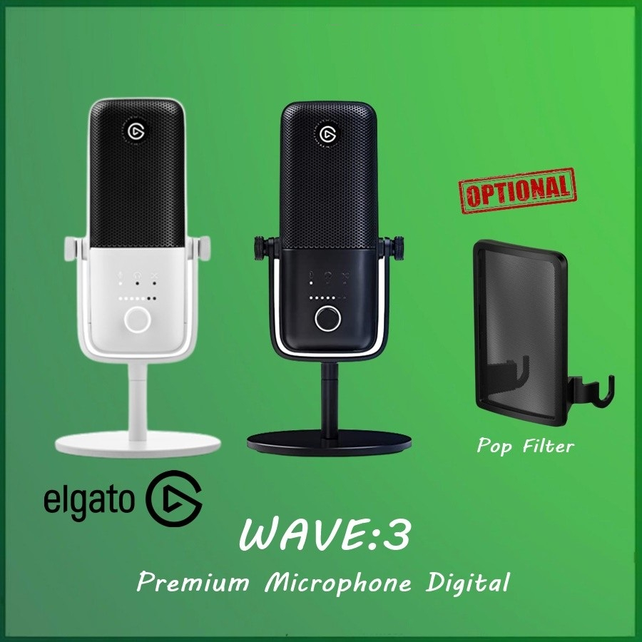 Thiết bị Stream Elgato Gaming Microphone Wave:3 - Hàng chính hãng ...