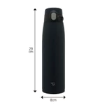 [Sẵn, 950ml ] -đen/ tím Bình giữ nhiệt zojirushi nội đia Nhật Bản - bản giới hạn màu đen giữ nóng và lạnh — ảnh 4