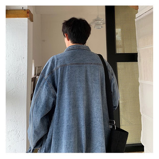 Áo Khoác Jeans Nam Nữ Denim Jacket 1 Túi Hàn Quốc Màu Xanh và Đen, From Rộng Thời Trang Unisex Phong Cách Hàn Quốc