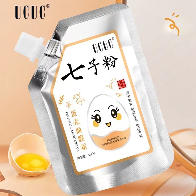 kem mặt nạ vỏ trứng UCUC chính hãng nội địa trung 100ml | Shopee Việt Nam