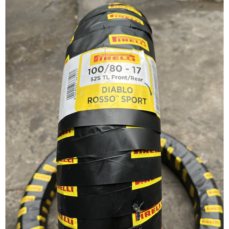Pneumatico Pirelli 100/80-17 Diablo Rosso Sport - Gomma Moto - Foto 6