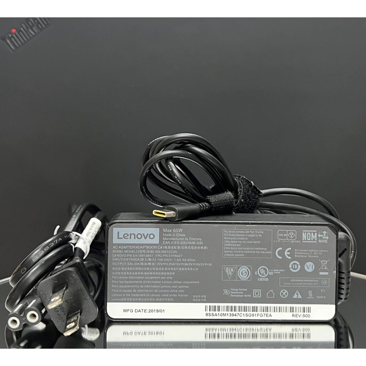 Sạc Zin cũ Lenovo Thinkpad 45W, 65W chân cắm type-c zin chính hãng theo máy
