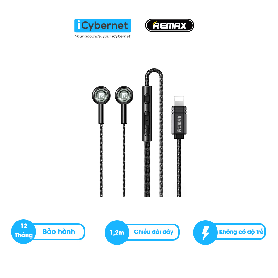 Tai nghe IP Remax RM-598i chống ồn tồn, chơi game pubg không delay ...