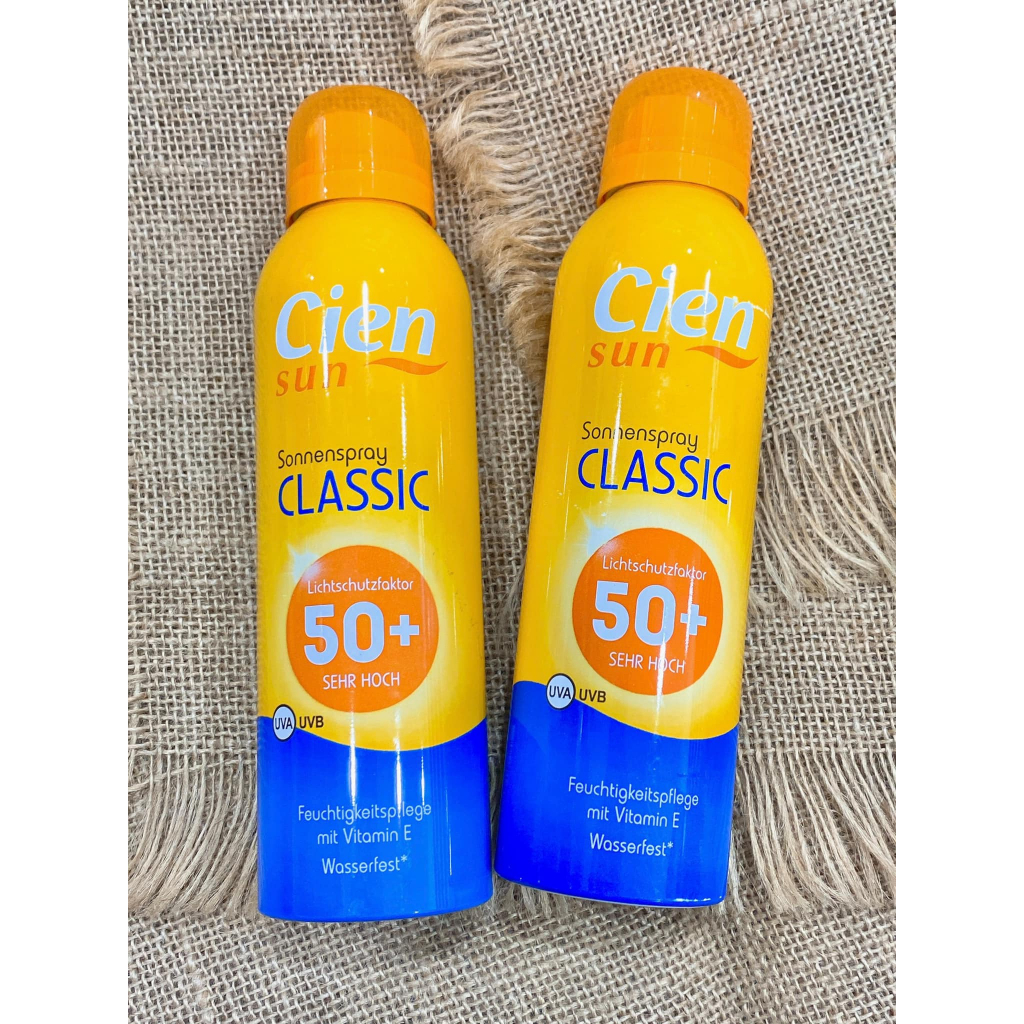 XỊT CHỐNG NẮNG CIEN SUN CLASSIC SPF 50+ VÀ 30 MẪU MỚI 2023 KHÔNG NHỜN ...