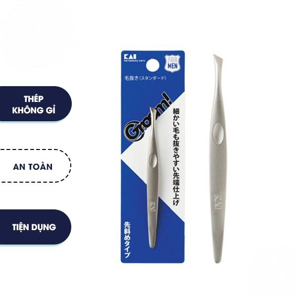 Nhíp Nhổ Lông Mày, Nhổ Râu Kai 01304 - 000HC3043 (Màu Xanh)