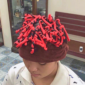 ❌GIÁ BUÔN❌Kẽm uốn tóc Ruffled, Kẽm nhung sợi to uốn tóc xoăn rối phồng,uốn Premlockv