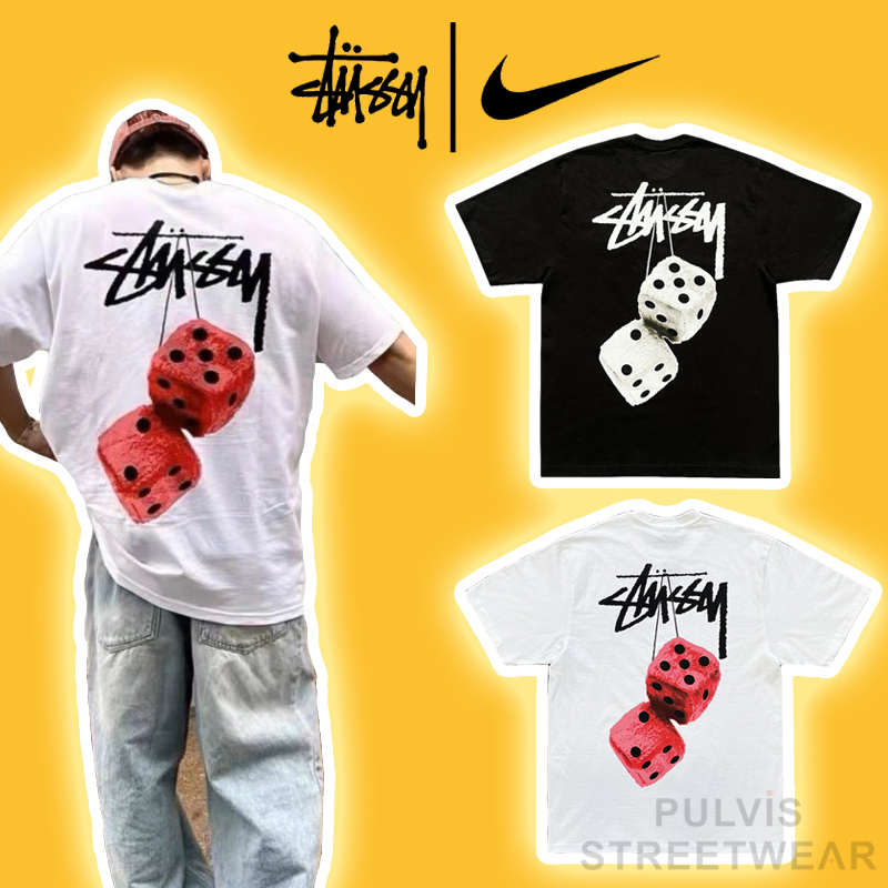 Stussy Fuzzy Dice Tee - Black