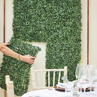 Thảm cỏ xoong nhân tạo trang trí sự kiện, decor quán cafe, trang trí tường, ban công
