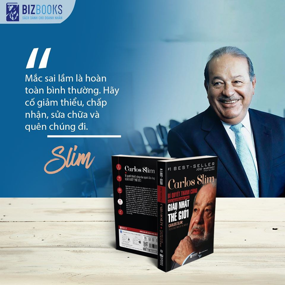 Sách - Carlos Slim: Bí Quyết Thành Công Của Người Đàn Ông Giàu Nhất Thế Giới