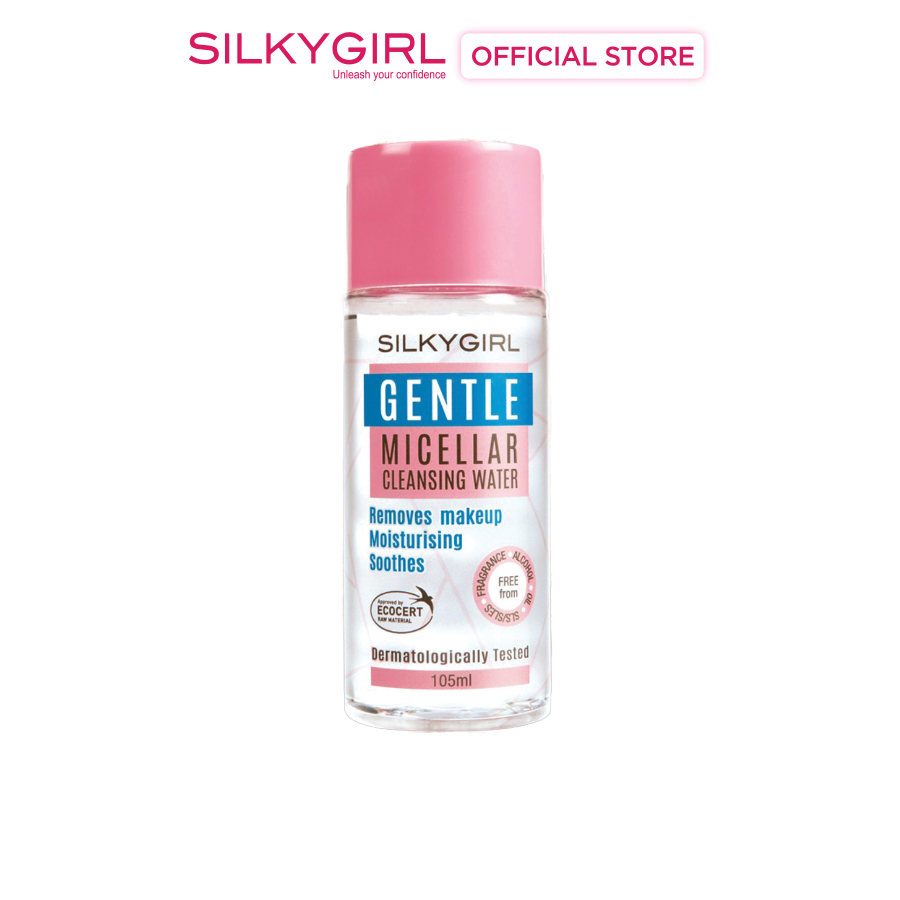Ảnh Nước tẩy trang dịu nhẹ Silkygirl Gentle Micellar Cleansing Water 105ML/320ML 1