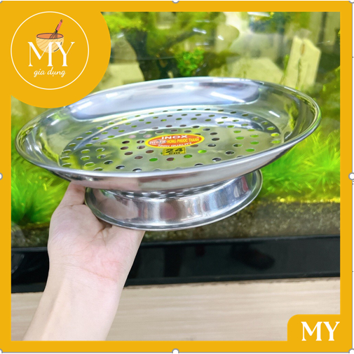 Vỉ Xửng Hấp Inox Hồng Phước Thanh (Cao Cấp) dùng có nồi lẩu nồi hấp