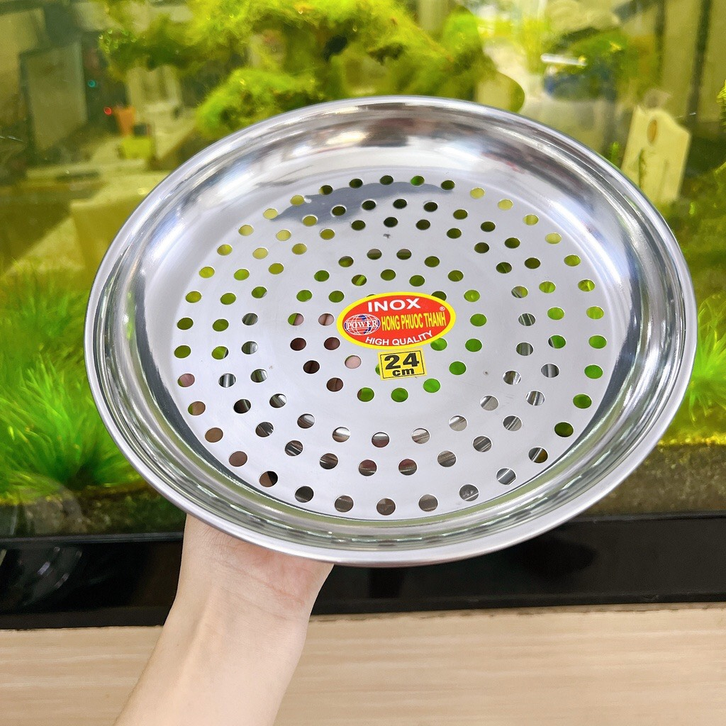 Vỉ Xửng Hấp Inox Hồng Phước Thanh (Cao Cấp) dùng có nồi lẩu nồi hấp