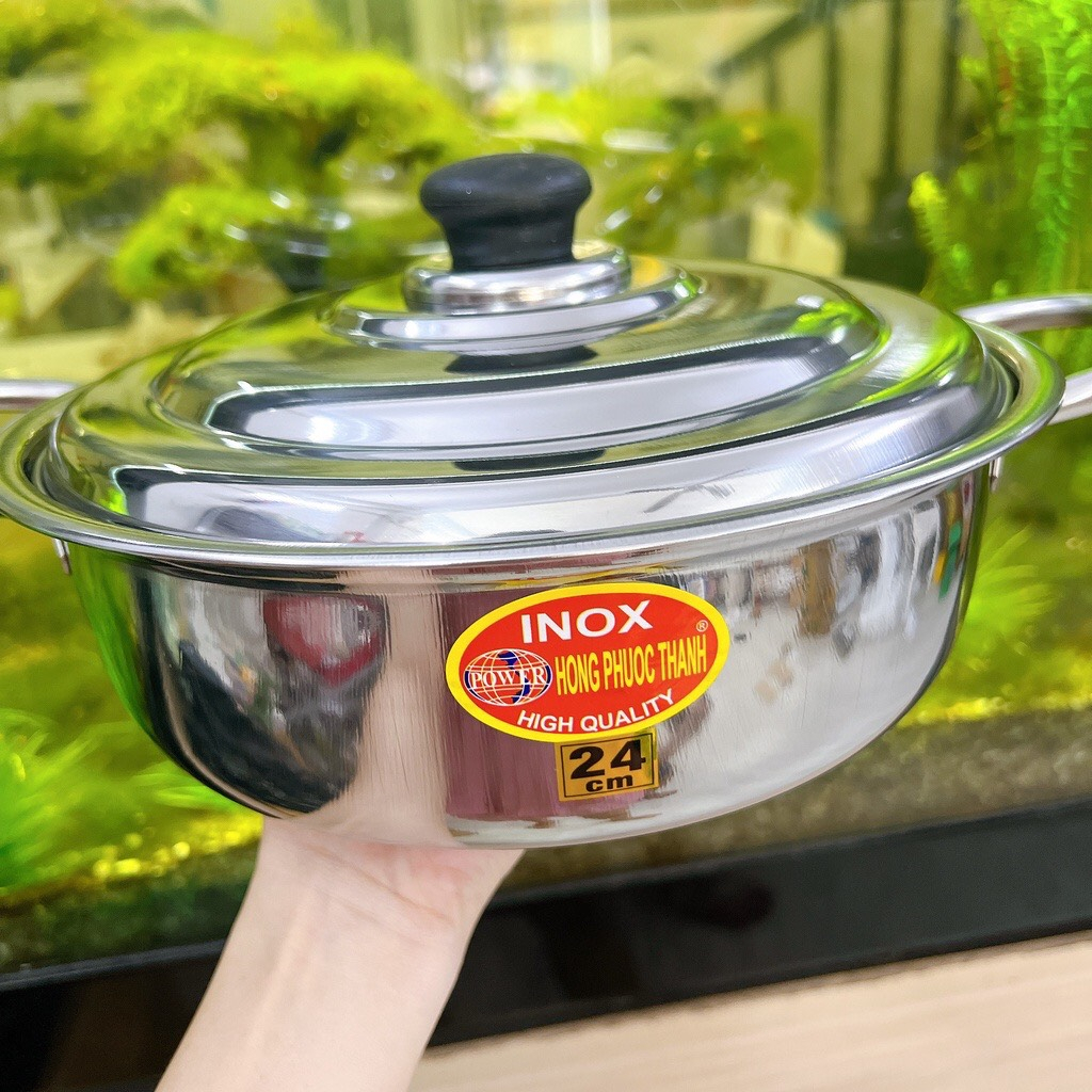 Vỉ Xửng Hấp Inox Hồng Phước Thanh (Cao Cấp) dùng có nồi lẩu nồi hấp