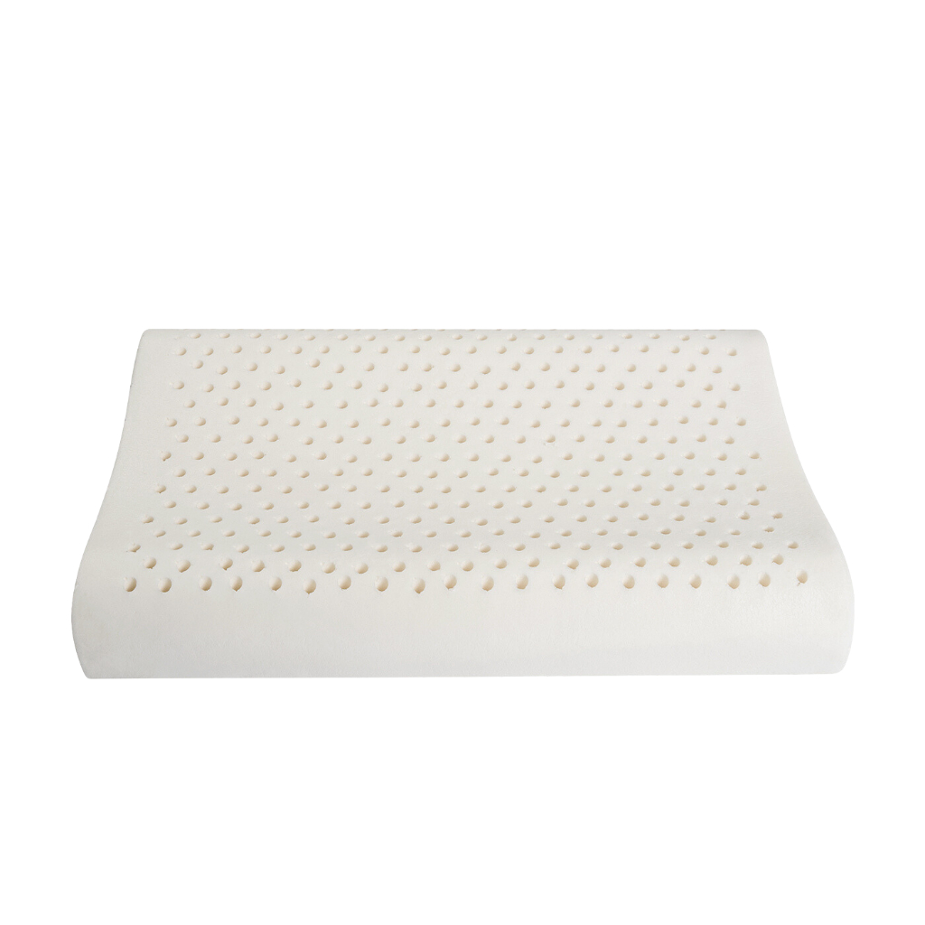 Ảnh Gối cao su thiên nhiên lượn sóng NIN House kích thước 60x40x8/11cm 1
