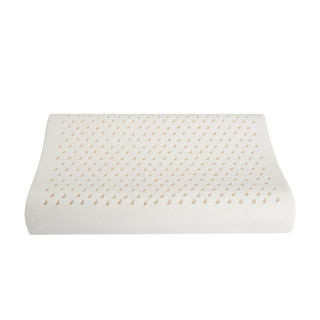 Gối Cao Su Thiên Nhiên Lượn Sóng NIN House NLP0122 | 60x40x8/11cm | Hỗ Trợ Xương Khớp, Nâng Đỡ Cột Sống