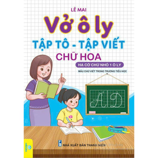 Sách - Combo 5 cuốn Vở Ô Ly Tập Tô - Tập Viết và Làm Quen Với Toán (Lê Mai) - Ndbooks