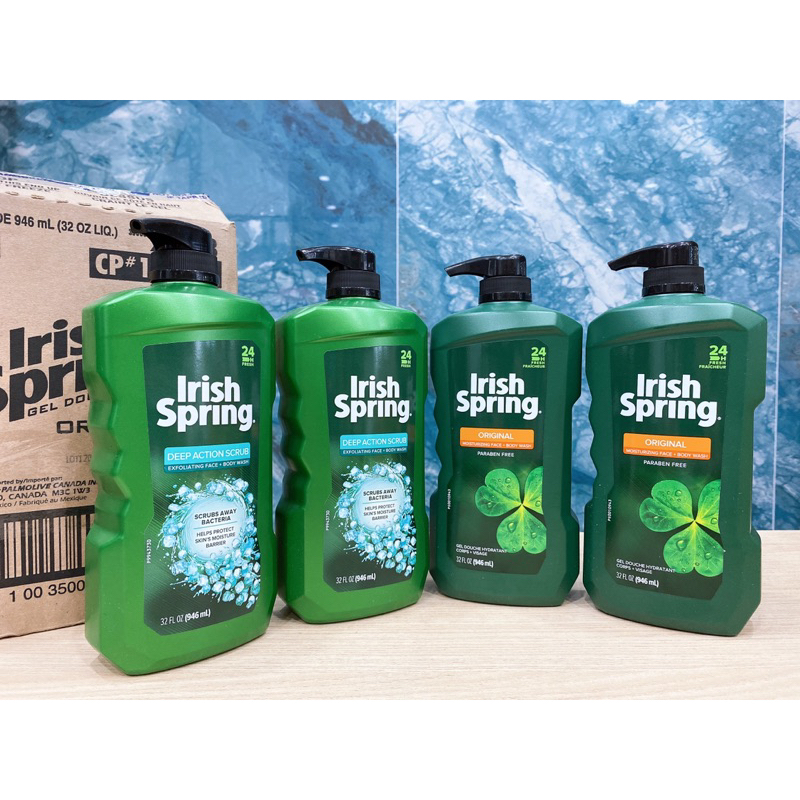 Sữa tắm-gội nam IRISH SPRING 946ml | Shopee Việt Nam