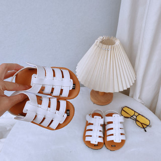Sz 20-26 Dép Sandal Chiên Binh 3 Nan Hở Mũi Thoáng Chân Mùa Hè Cho Bé Trai Bé Gái 1-4 TuổiK093