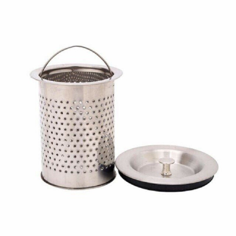 combo 2 Nắp chặn bồn rửa bát bằng inox cao cấp -Nắp chặn rác